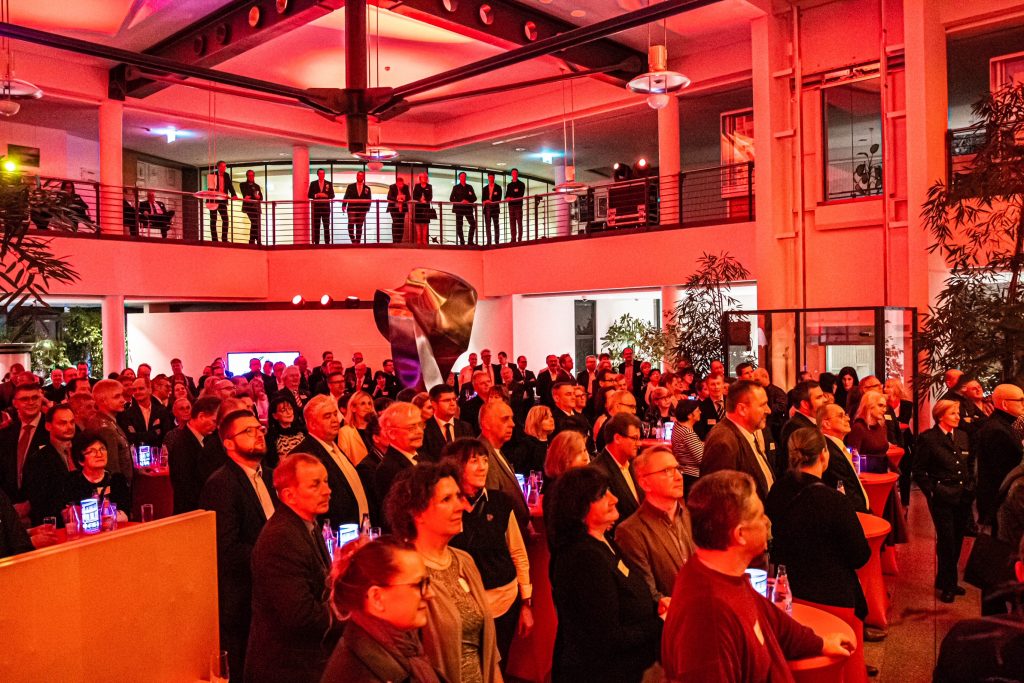 Neujahrsempfang von Sparkasse und Landkreis mit optimistischem Blick