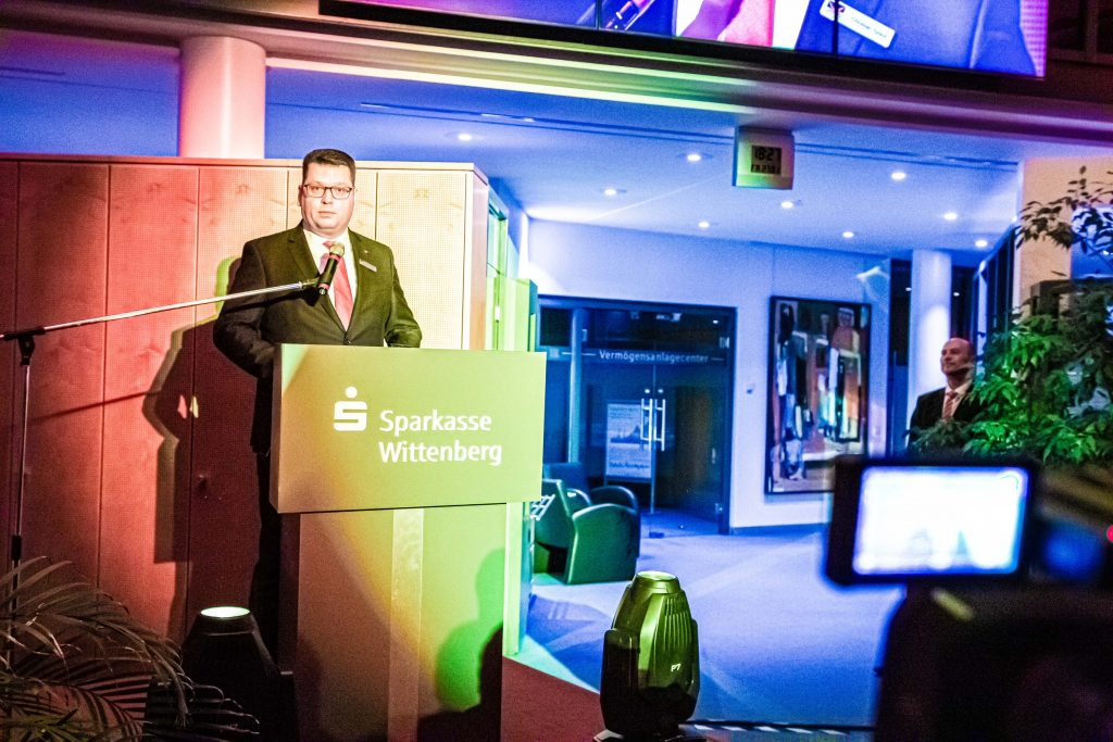 Neujahrsempfang von Sparkasse und Landkreis mit optimistischem Blick